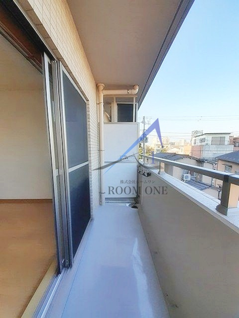 シャトーノール梅島のバルコニー|バルコニーです。