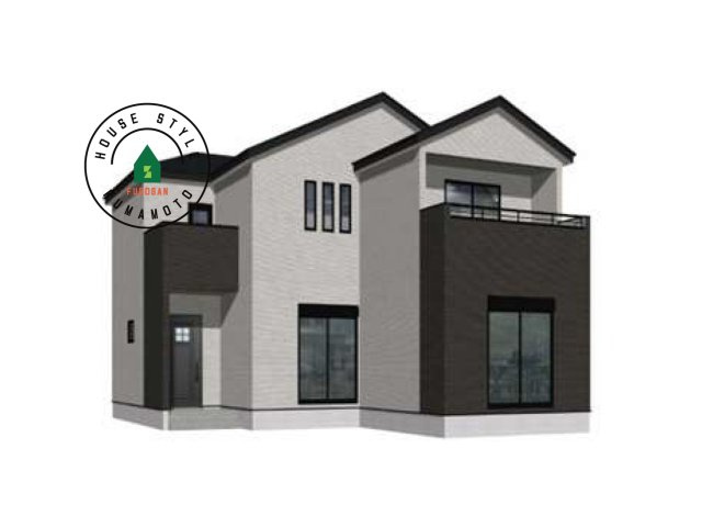 熊本市南区富合町南田尻第2₋2棟(2号棟)の完成予想図|外観も気になるポイント