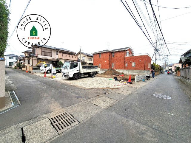 熊本市南区富合町南田尻第2₋2棟(2号棟)の前面道路含む現地写真|見学の時間などお気軽にお問い合わせ下さい。