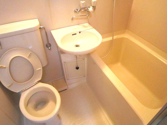 アーバンフラッツ白山の浴室