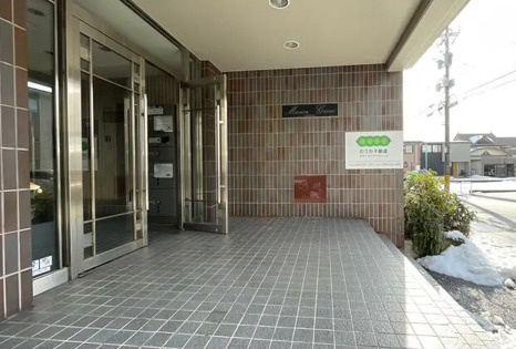 金沢市　RC造一棟マンションのエントランス