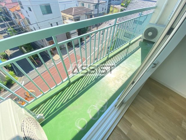 北沢ハイム のバルコニー