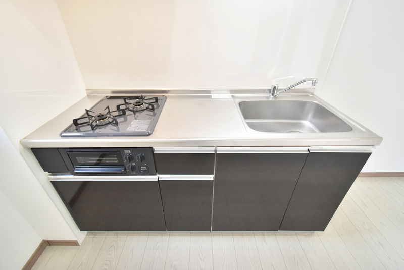 シエレトワールのキッチン|コンパクトなキッチンで掃除もラクラク