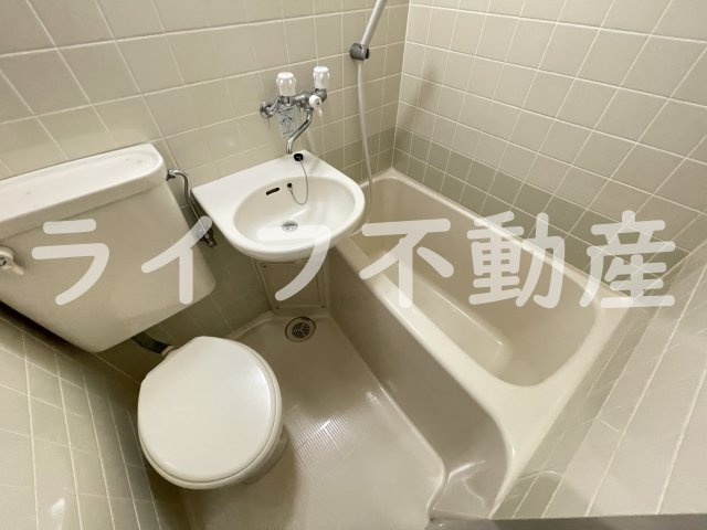 KSピースマンションの浴室|日々の暮らしに欠かせないお風呂です