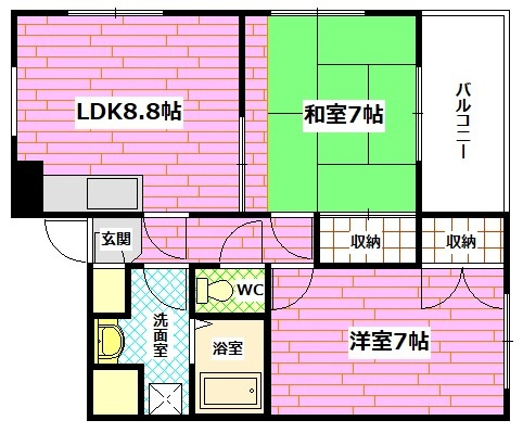 さくらの間取り