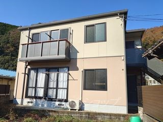 広島市安佐北区安佐町大字飯室のアパートの外観