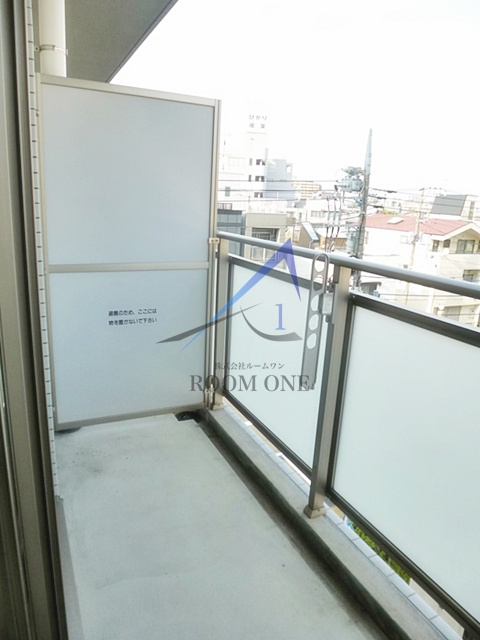 CIEL　BLEUのバルコニー|バルコニーです。