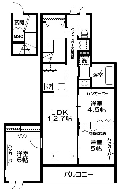 プリマベーラの間取り