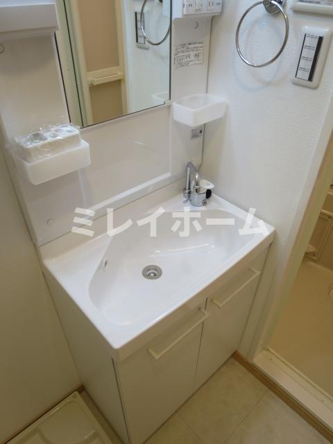 ルクシェール武蔵新田の洗面所