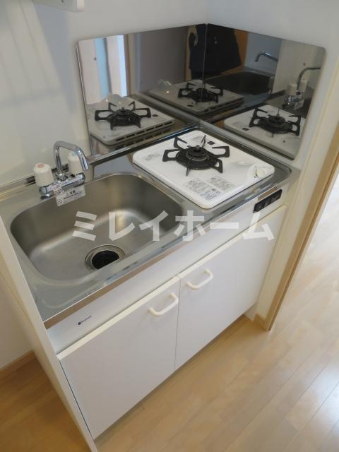 ルクシェール武蔵新田のキッチン