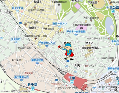 【地図】 | プレジール弁天 | 案　内　図