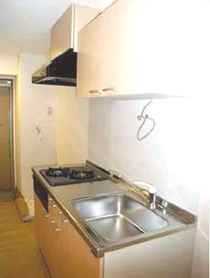 【キッチン】 | エルムG | 自炊派の方に嬉しいグリル付２口ガスキッチン