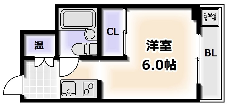 北野商事ビルの間取り