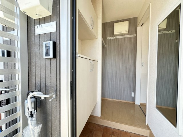 エトワール Ⅰ棟の玄関