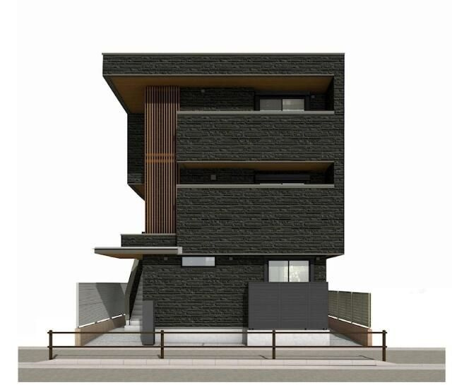 フルールの外観|外観パースです。