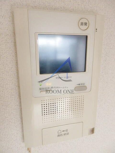 ルーブル蒲田南参番館のセキュリティ|モニター付きインターホンです。