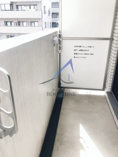 スカイコート武蔵小杉壱番館のバルコニー|バルコニーです。