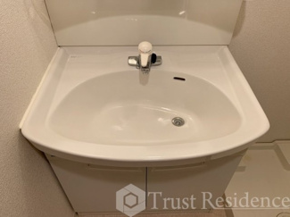 【独立洗面台】 | パークアクシス亀戸 | 反転タイプ