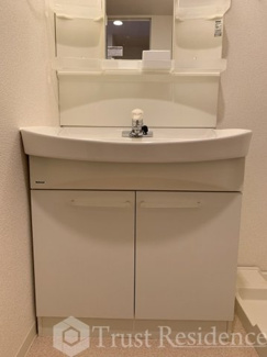 【独立洗面台】 | パークアクシス亀戸 | 反転タイプ