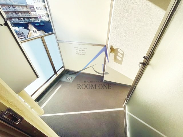 ディモーラ北千住　のバルコニー|バルコニーです。