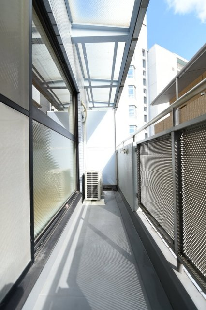 ランデン代官山のバルコニー