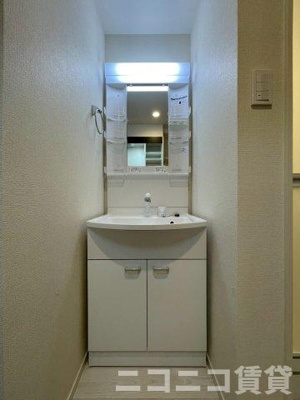 【洗面所】 | カーサエスト小岩 | 別号室イメージの為、現状を優先致します。