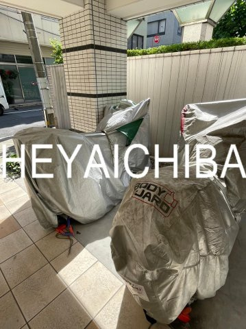 ラヴィエント浅草橋のその他共用部分|バイク置き場