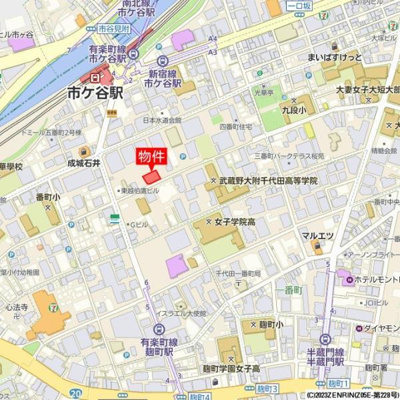 【地図】 | パークコート千代田四番町