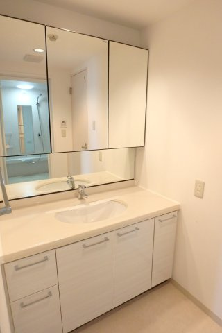 リバーサイド隅田セントラルタワーパレスの洗面所