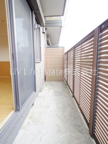 サンクレアⅤ棟 のバルコニー