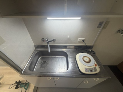 【キッチン】 | SHRIKE2（シュライク２） | 写真はリフォーム工事中の状態です（2026年2月18日撮影）