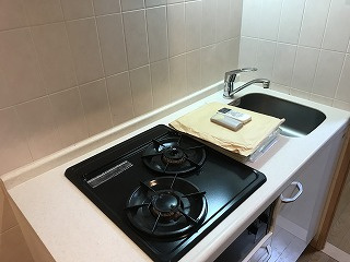 ヴォーガコルテ多摩川のキッチン|※過去退去時のお写真です