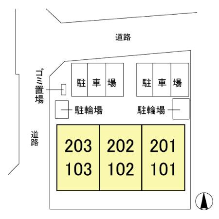 サンフォレストの区画図