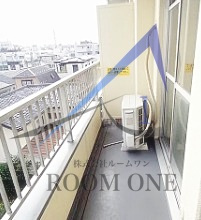 ジュウエル城西のバルコニー|バルコニーです。