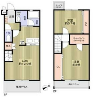 【間取り】 | ワコーレヴィアーノ神戸梅元町EX