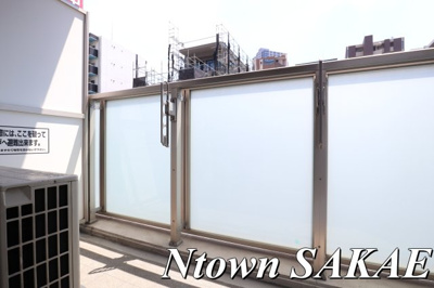 【バルコニー】 | エルザビル名古屋駅前 | 広々としたバルコニーです