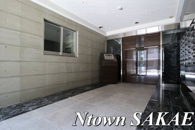 【エントランス】 | エルザビル名古屋駅前 | ゆとりのあるエントランスです