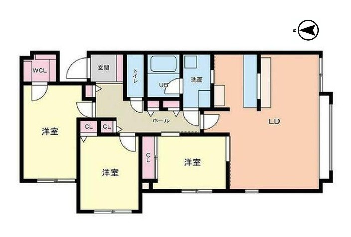 パークハイム旭ヶ丘の間取り