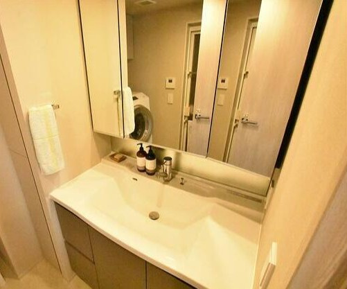 Brillia三河島Station Frontの洗面所