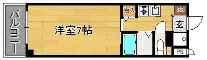 MIKIハイツの間取り