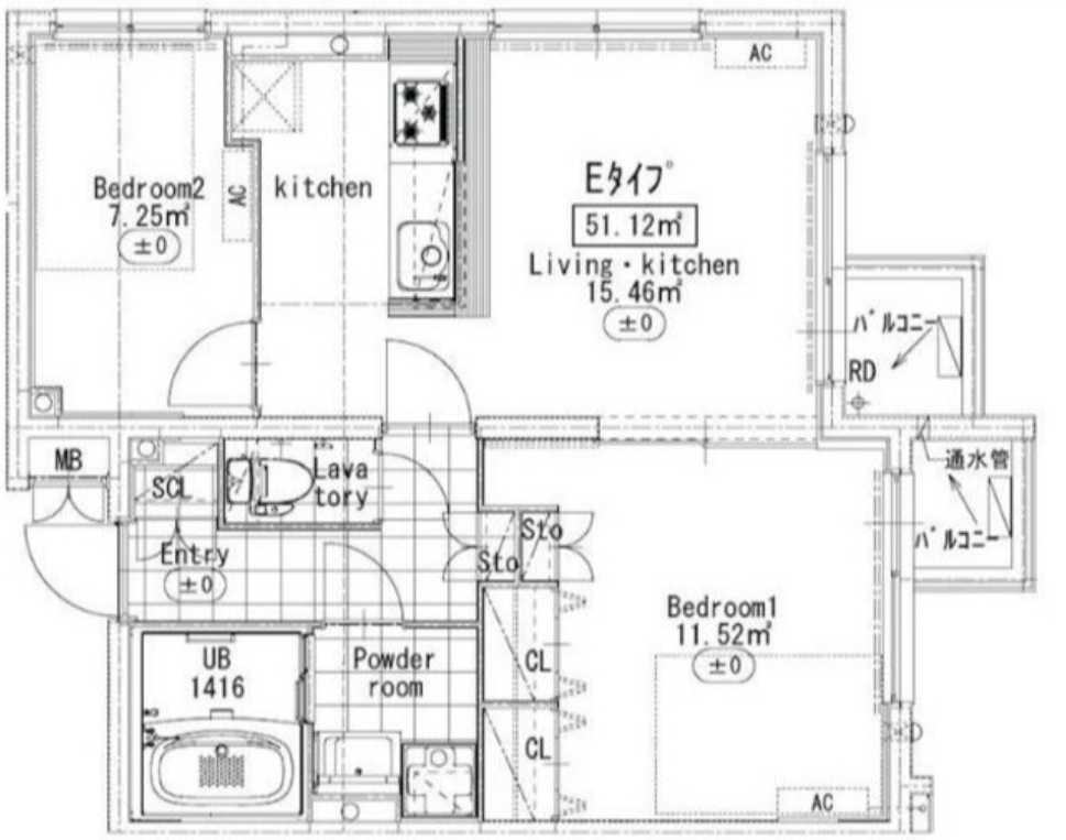 プライマル駒沢大学　礼金０　築浅　駅近の間取り