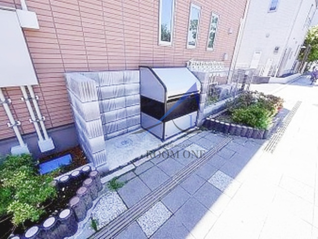 クラッシモのその他共用部分|敷地内ゴミ置き場です。