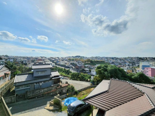 RESET HOUSE－リセットハウス中間市桜台2丁目の展望|バルコニーから町並みが一望できます♪