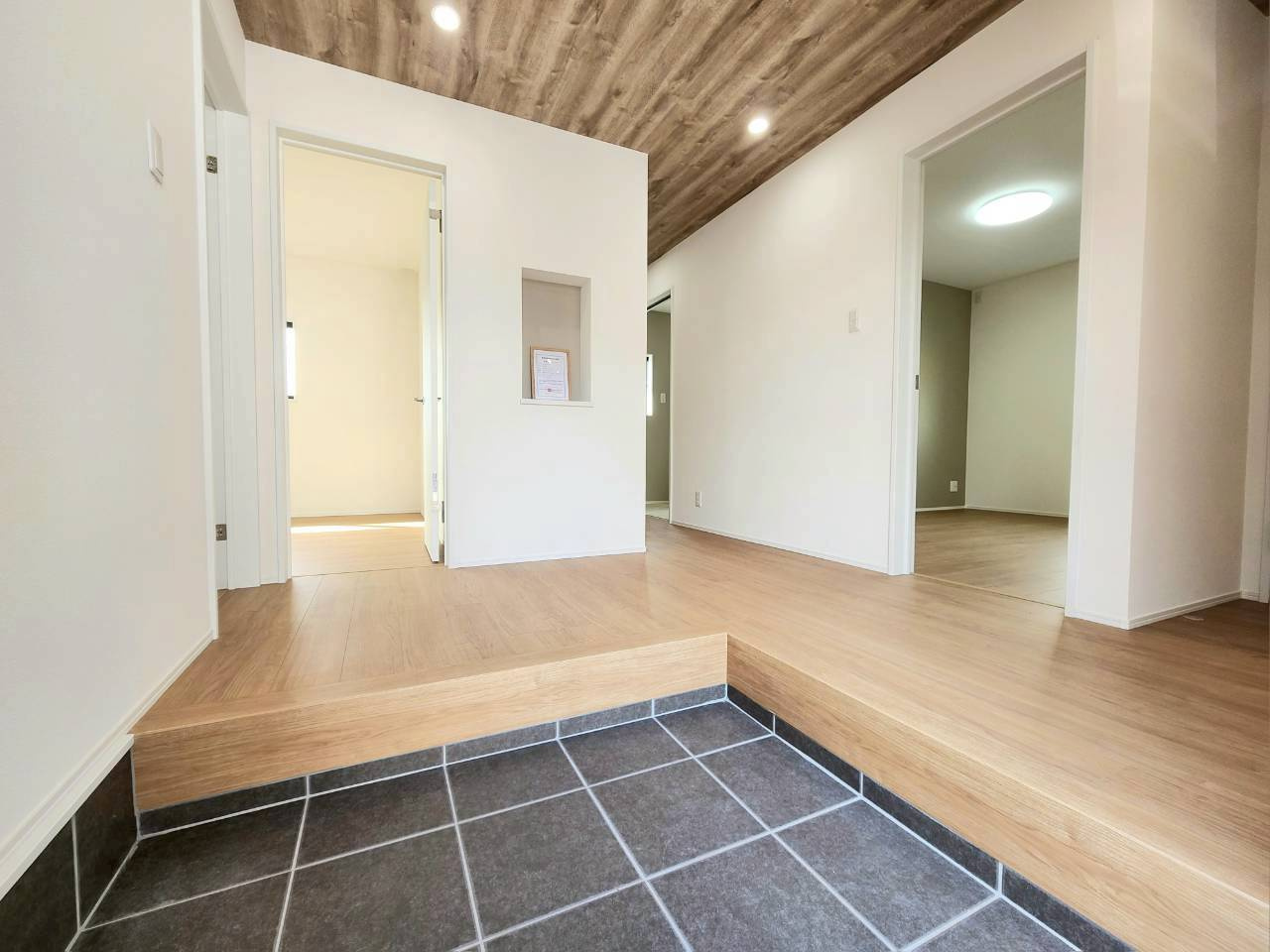 RESET HOUSE－リセットハウス中間市桜台2丁目の玄関|広々した玄関スペース♪