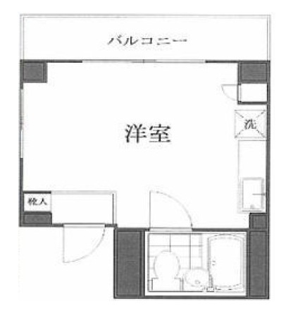 スカイコート浅草第三の間取り