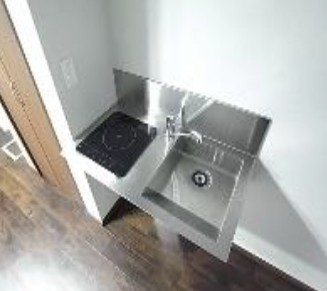 キャスバルクオーレ日暮里のキッチン