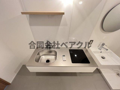 【キッチン】 | アルビーコート | コンパクトなキッチンで掃除もラクラク