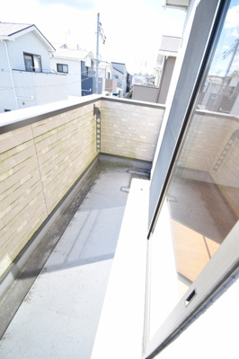 【バルコニー】 | 飾磨区西浜町１丁目借家　１０号棟