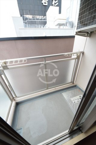 コンフォール南森町のバルコニー|コンフォール南森町　バルコニー