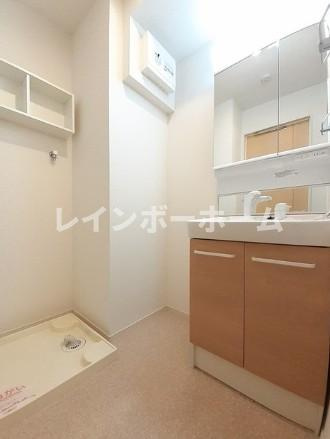 ブレイブ・ブロッサムの独立洗面台